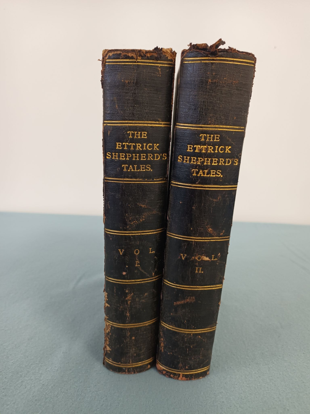 THE TALES OF JAMES HOGG. THE ETTRICK SHEPHERD. LIBARY EDITION - IN TWO VOLUMES. PUBLISHED BY HAMILTON, ADAMS AND CO. 1884.
