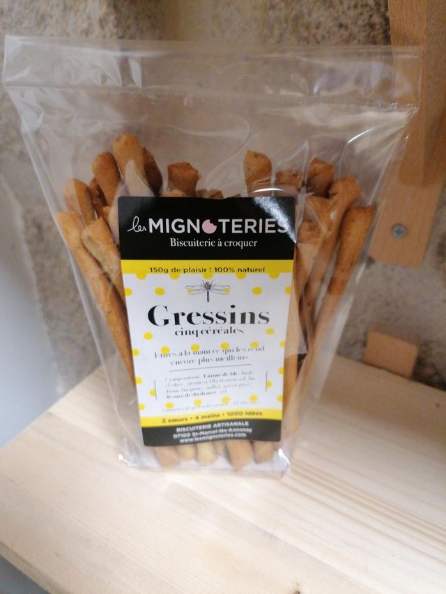 Gressins Cinq Céréales 