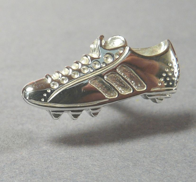 Football soccer boot Sterling Silver Cufflinks handmade uefa fifa