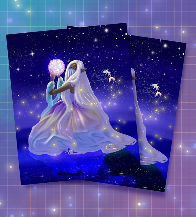 Illustration « Eina’s dream » version originale 