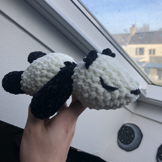 Félix le panda endormi 