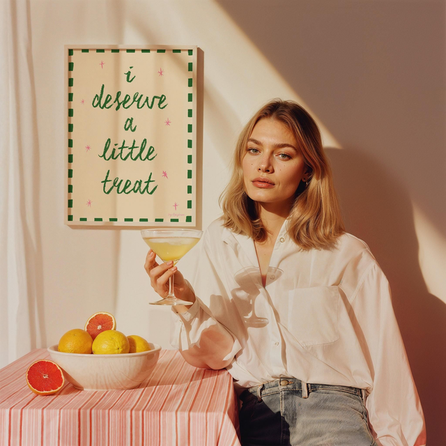 I Deserve A Little Treat Print