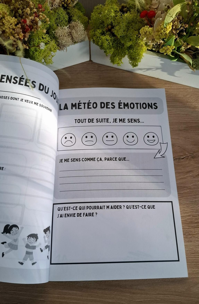 Mon journal des émotions – Activités et jeux pour aider l’enfant à exprimer ce qu’il ressent