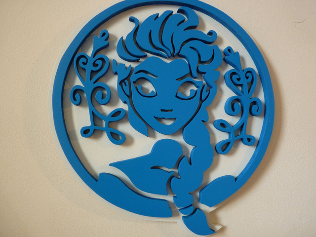 La Reine des Neiges - 19x20 cms