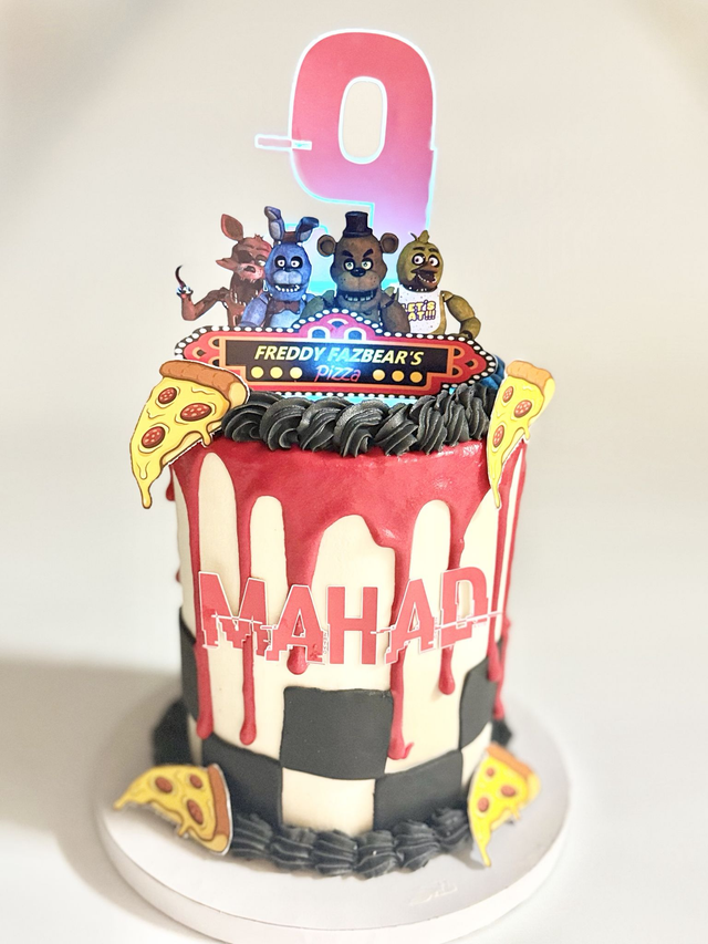 FNAF light up Birthday Cake