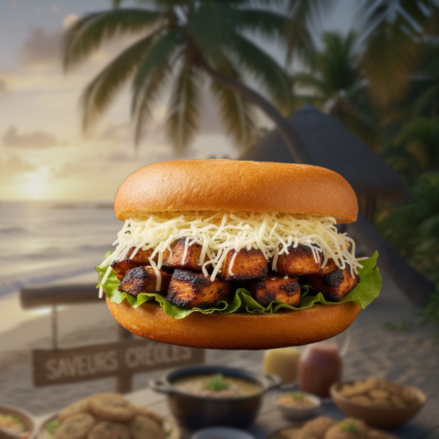 Bokit B6 : Poulet Grillé, Fromage