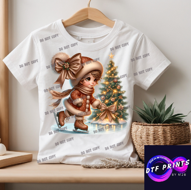 Cute Girl Iceskating