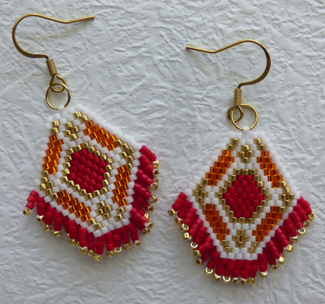 Boucles d'oreilles Samba