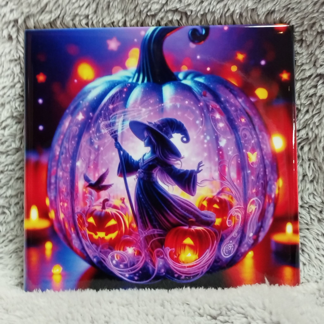 Sorcière citrouille