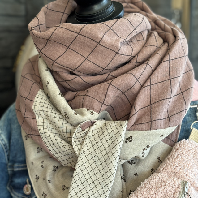 ÉCHARPE FIGUE D’AUTOMNE