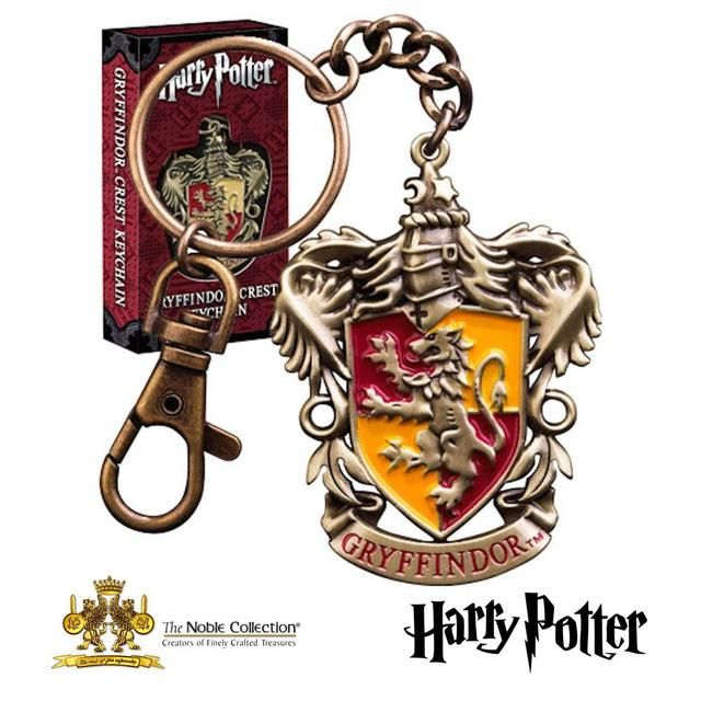 The Noble Collection Harry Potter Gryffindor Crest Keychain