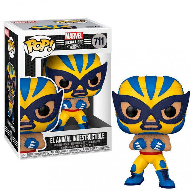 El animal indestructible Marvel lucha libre 711