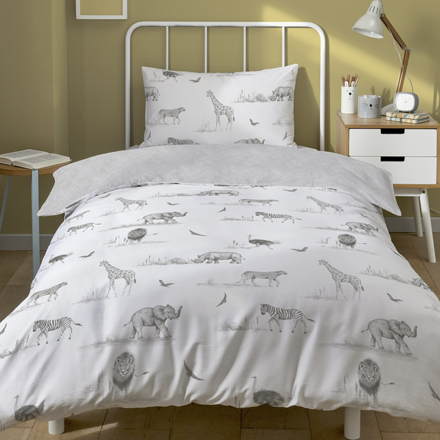 Little Knightley Zambezi Elephant Children’s Duvet Cover &amp; Pillowcase Bedding Set