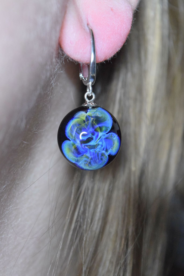 DORMEUSES NÉBULEUSE MONTURE ARGENT