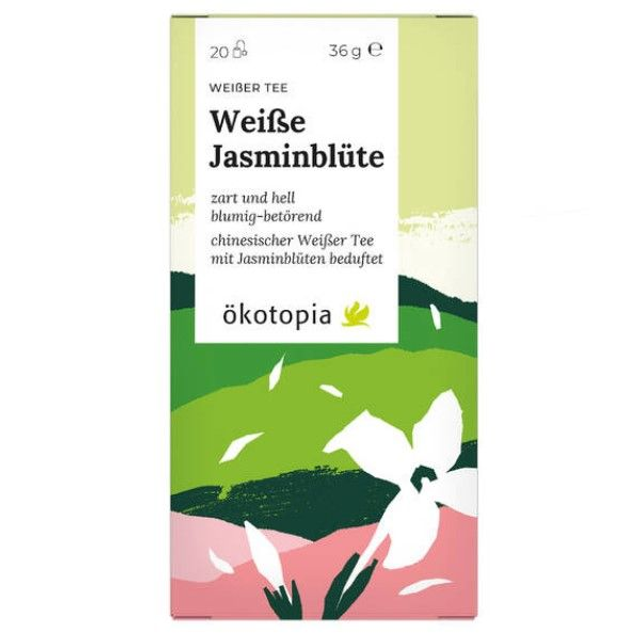 Ökotopia Weiße Jasminblüte 20 Beutel