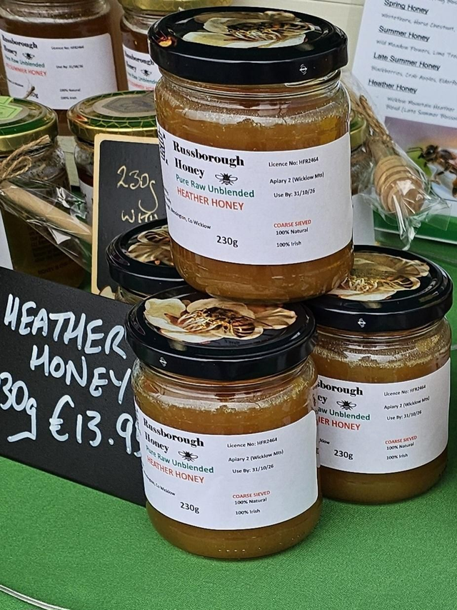 Raw Irish Heather Honey 240g 