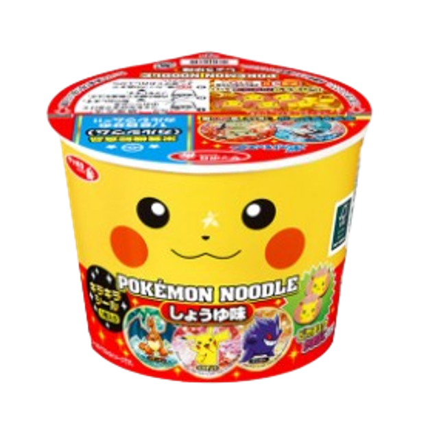 Sanyo Sapporo Pikachu Mini Ramen Cup Soy Sauce ( le bol de 37g )