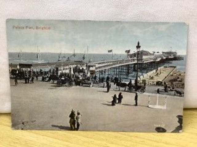 Brighton, Palace Pier, Sussex, Posted  W Postcard. Our Ref No. R149 £2.00