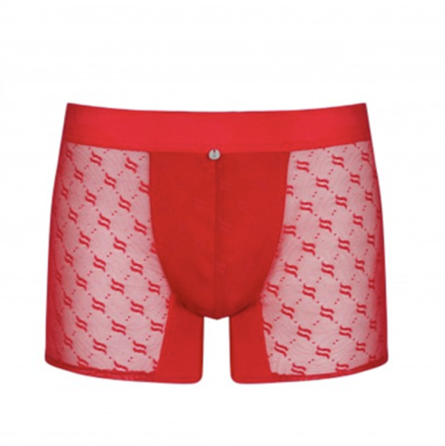 Obsessive boxer Red transparent 