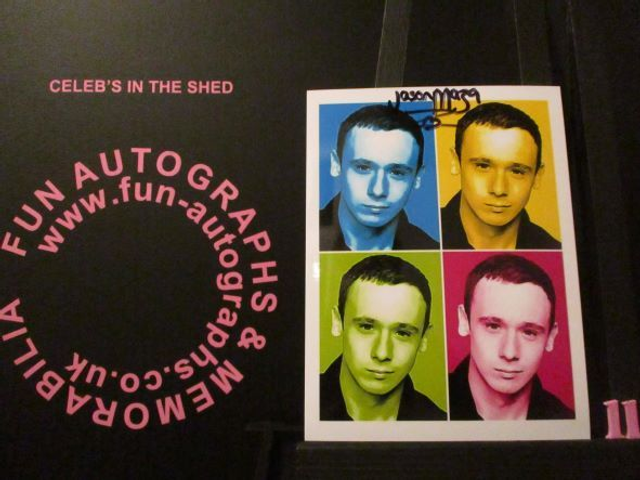 Jason Maza Authentic Autographed 6x4.5 Pop Art Limited Edition (11)