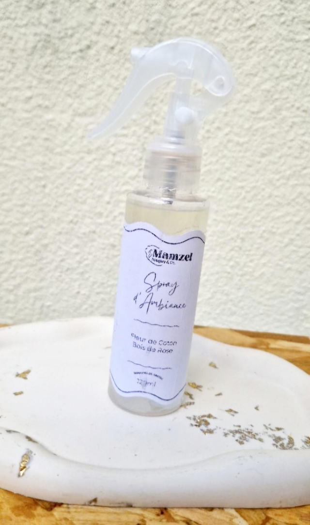 Spray textile - Fleur de Coton & Bois de Rose