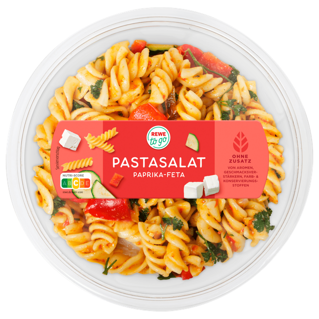 REWE to go Pastasalat Paprika Feta
