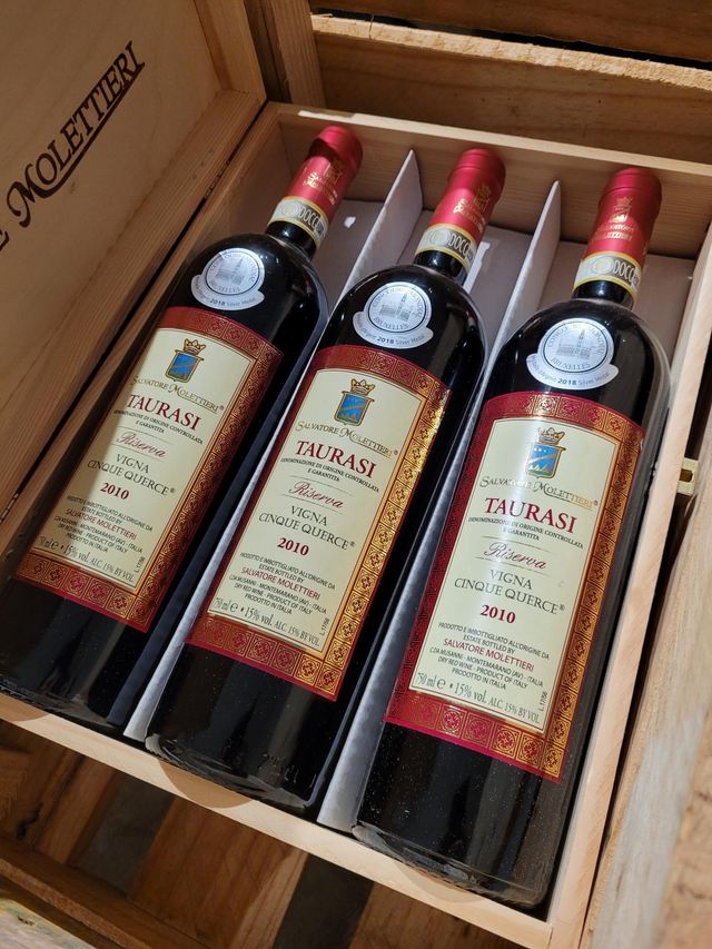 Salvatore Molettieri, ‘Vigna Cinque Querce’ Taurasi Riserva DOCG 2010