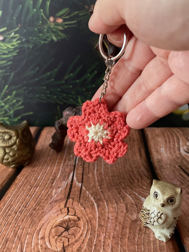 Porte-clé "Clochette de Sakura"