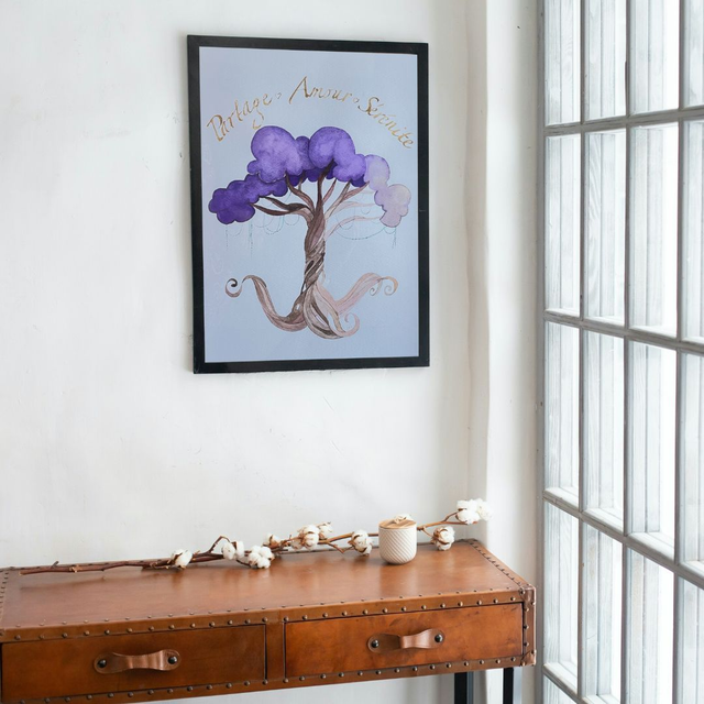 Arbre de vie - partage, amour, sérénité - VENDU