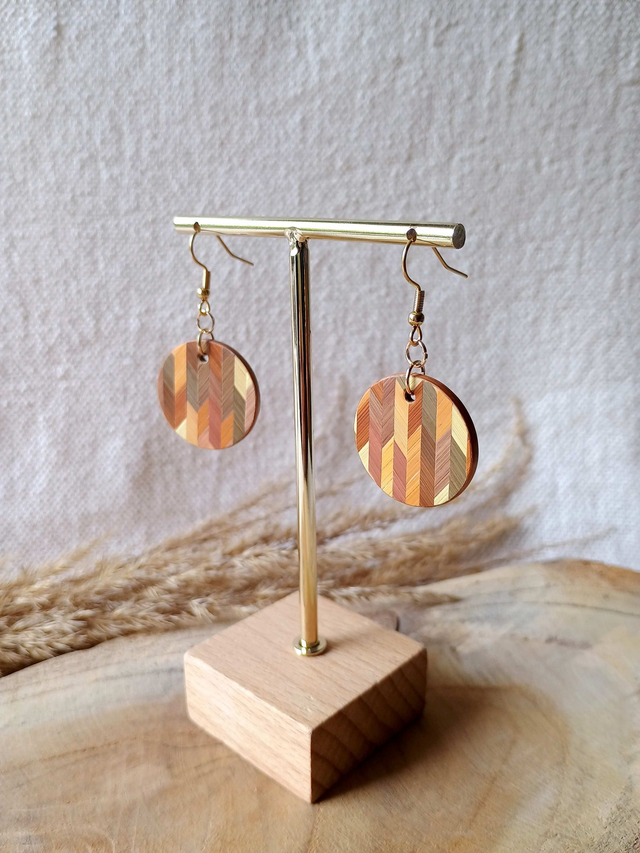 Boucles d'oreilles SIMPLE Chevron