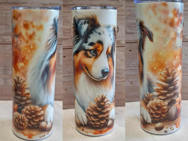 Gourde canette Berger d automne