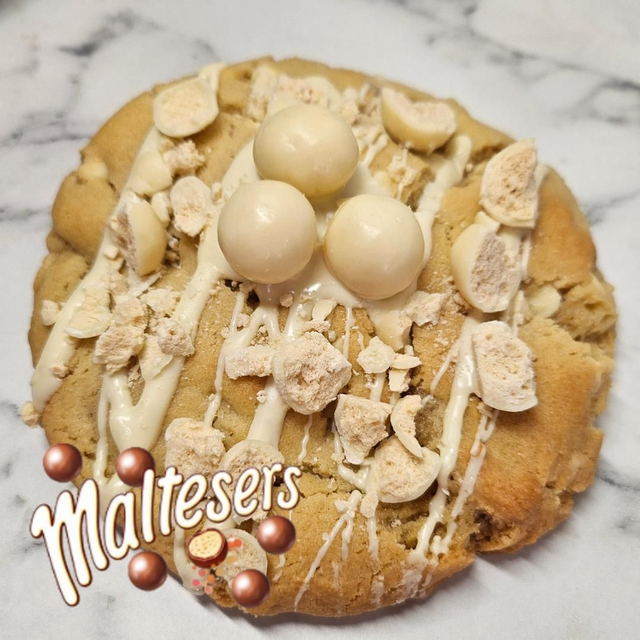 White Malteser Cookie