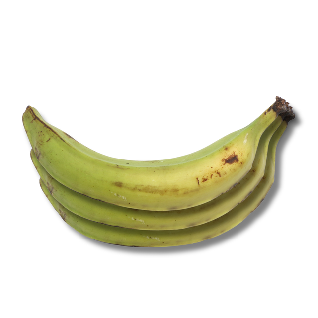 Half box Fresh Unripe Plantain 