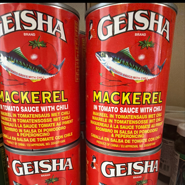 Geisha mackerel chilli