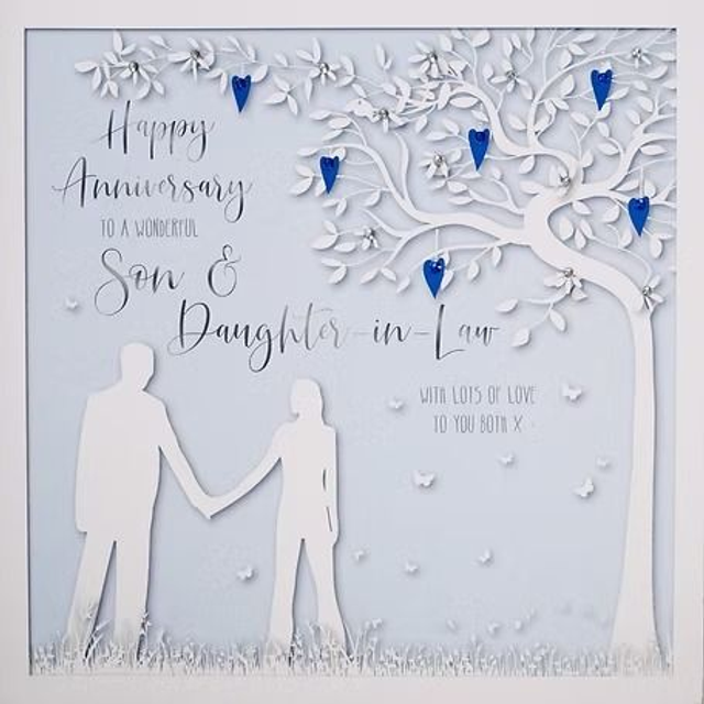 Happy anniversary son and daughter in law 
