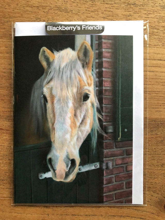 Greeting Card 'SOFIE' (Olde Manegepeerd)
