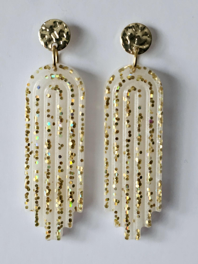 ARTY aux paillettes fêtes dorées