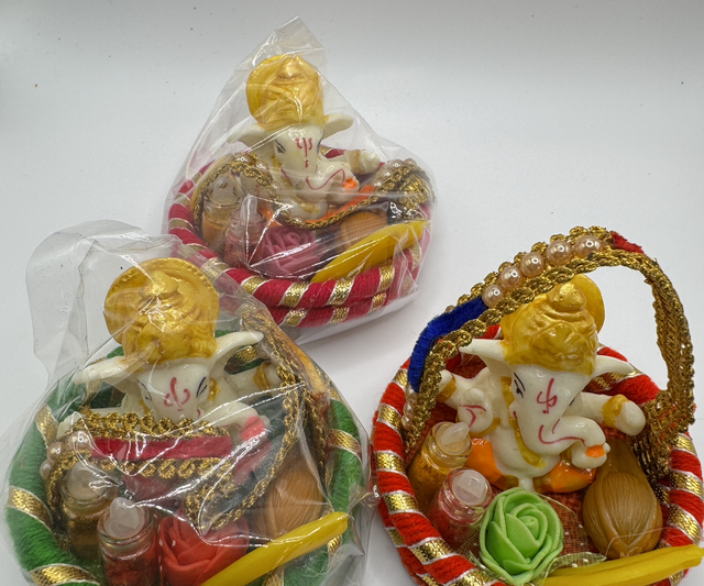 Ganesha tamboolam basket 