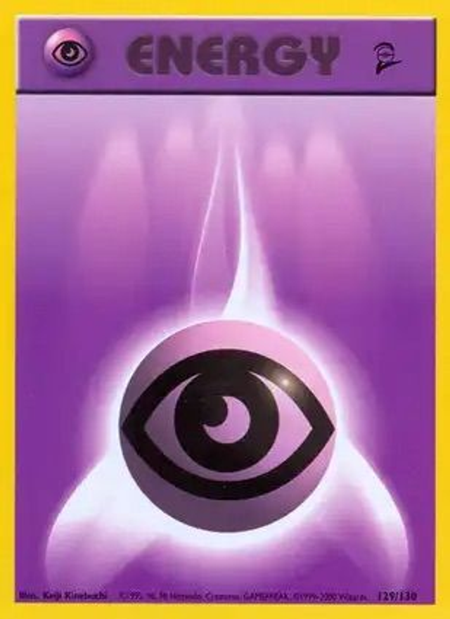 Psychic Energy - 129/130 (Base Set 2)