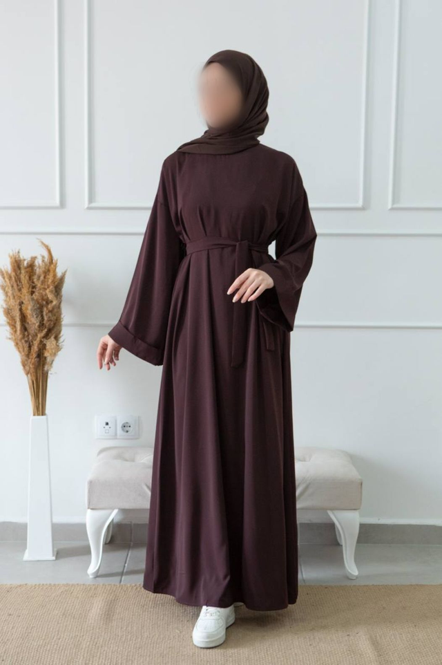 ABAYA MIDO MARRON
