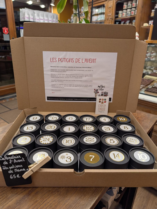 Calendrier de l'Avent "Les Potions de Mana"