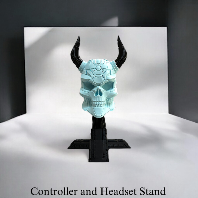 Skull Controller and Headset Stand 