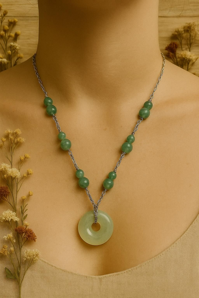 Collier Donuts Aventurine