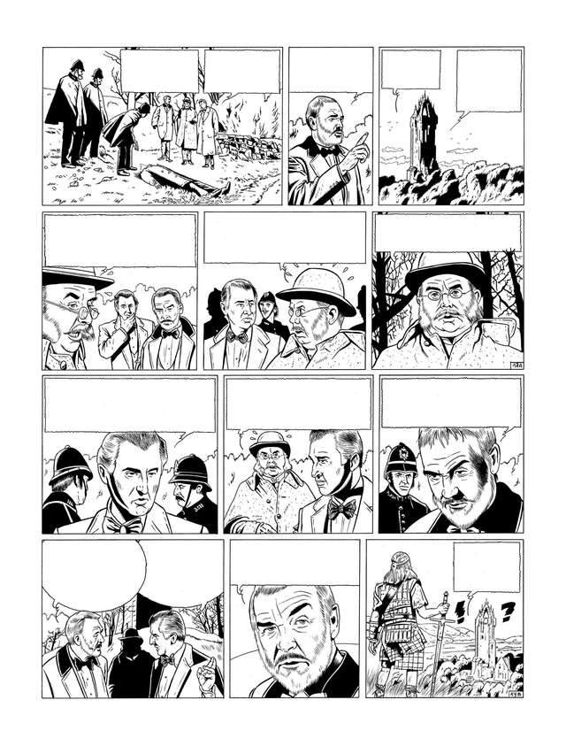 Les Martyrs de Stirling (Tirage de tête en noir et blanc) en série limitée. Sortie AOUT/SEPTEMBRE 2025