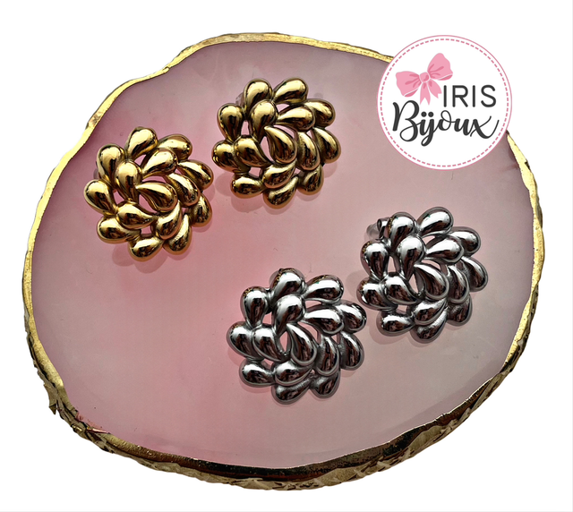 Orecchini a lobo mini gocce 