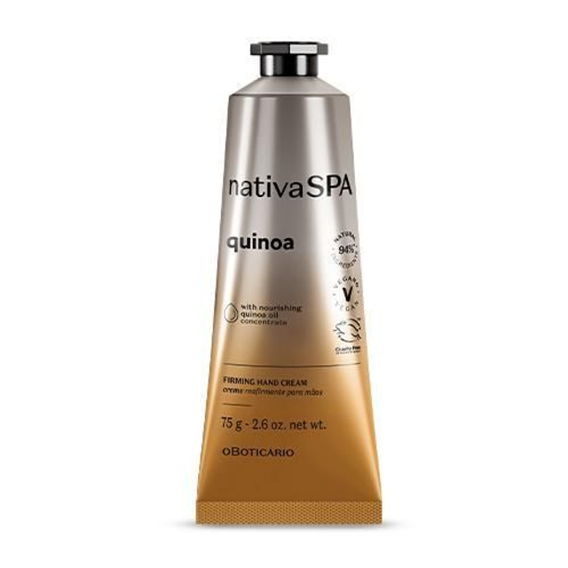Crema de manos antiedad de quinoa Nativa SPA, 75 g