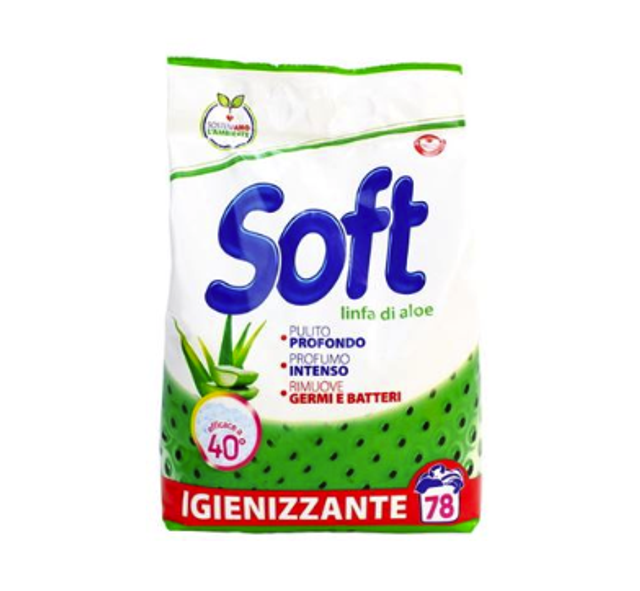 Soft- Mosópor Aloe Vera 78 mosás