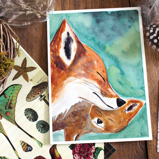 Complicité - carte postale