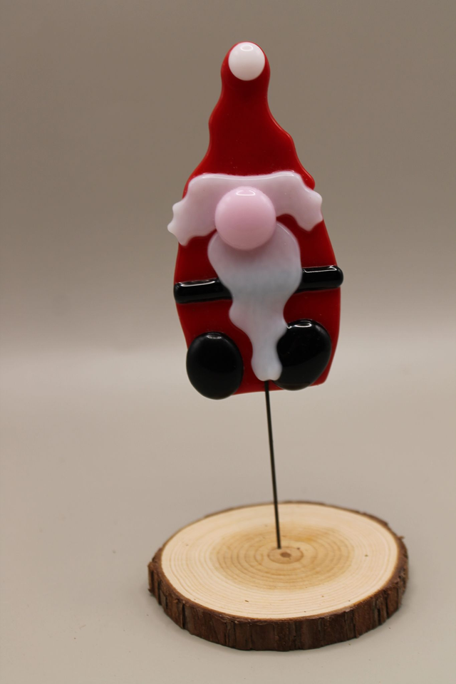 Free Standing Santa Gonk Christmas Decoration 4 - 5" tall