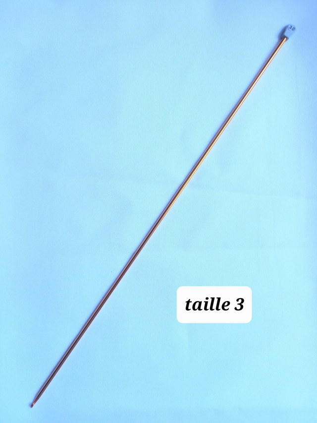 Crochet tunisien taille 03